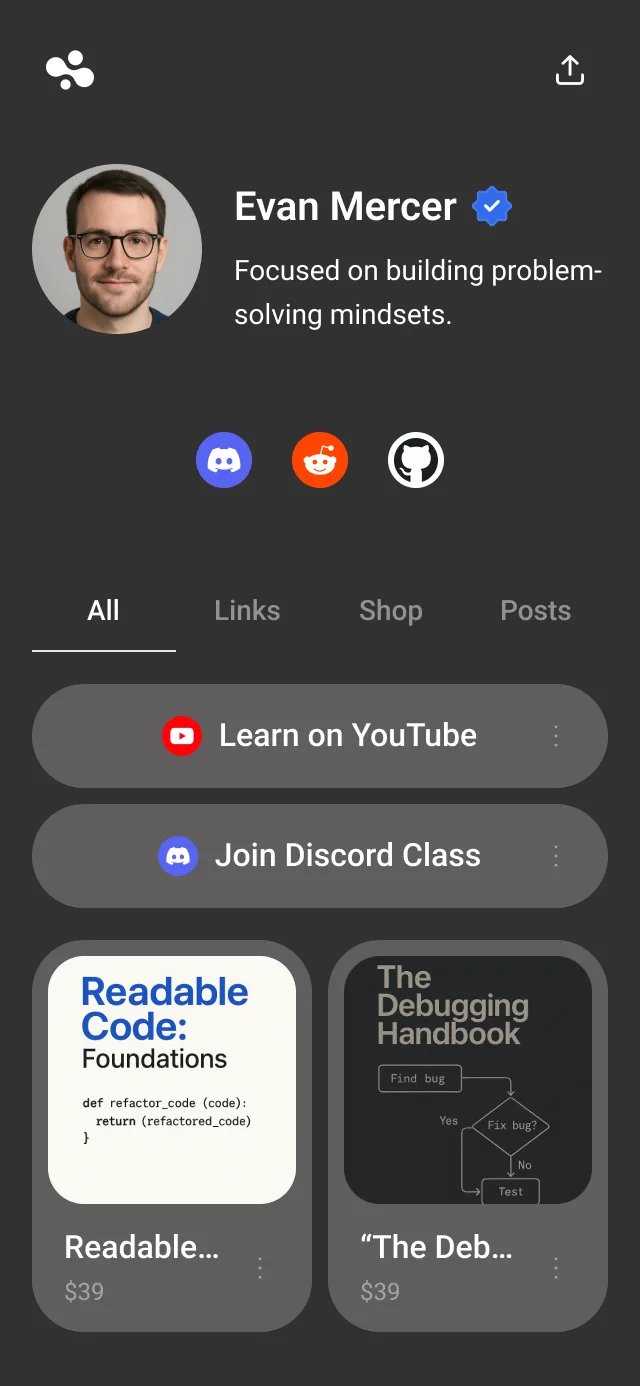 The Material 2 template