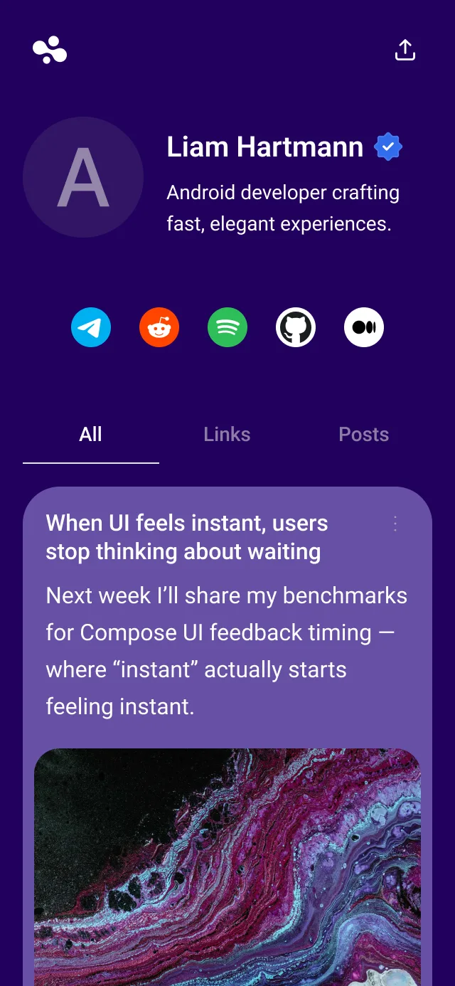 The Material 5 template