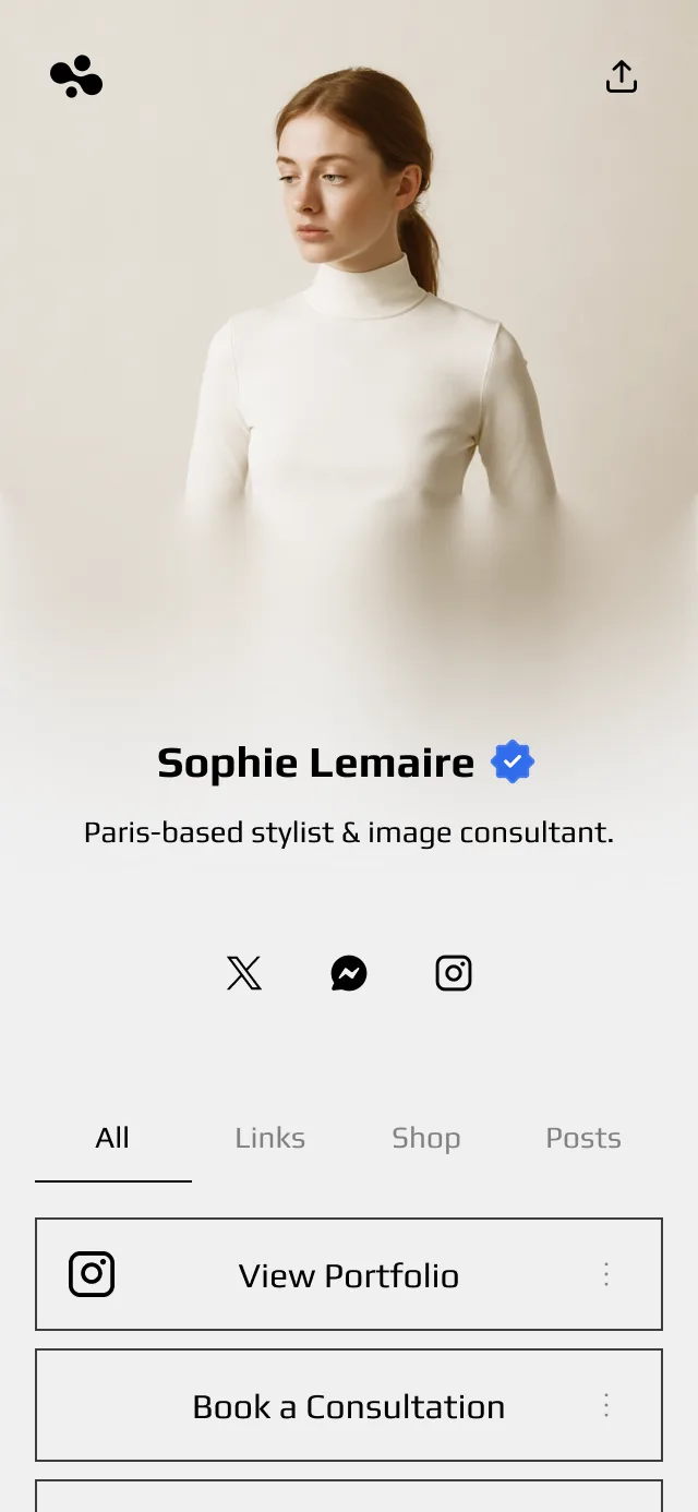 The Minimalism 1 template