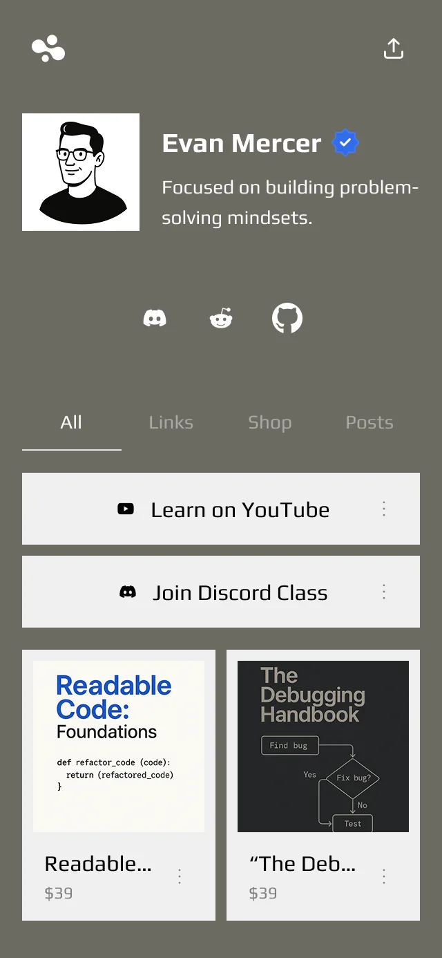 The Minimalism 2 template