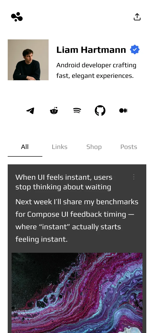 The Minimalism 5 template