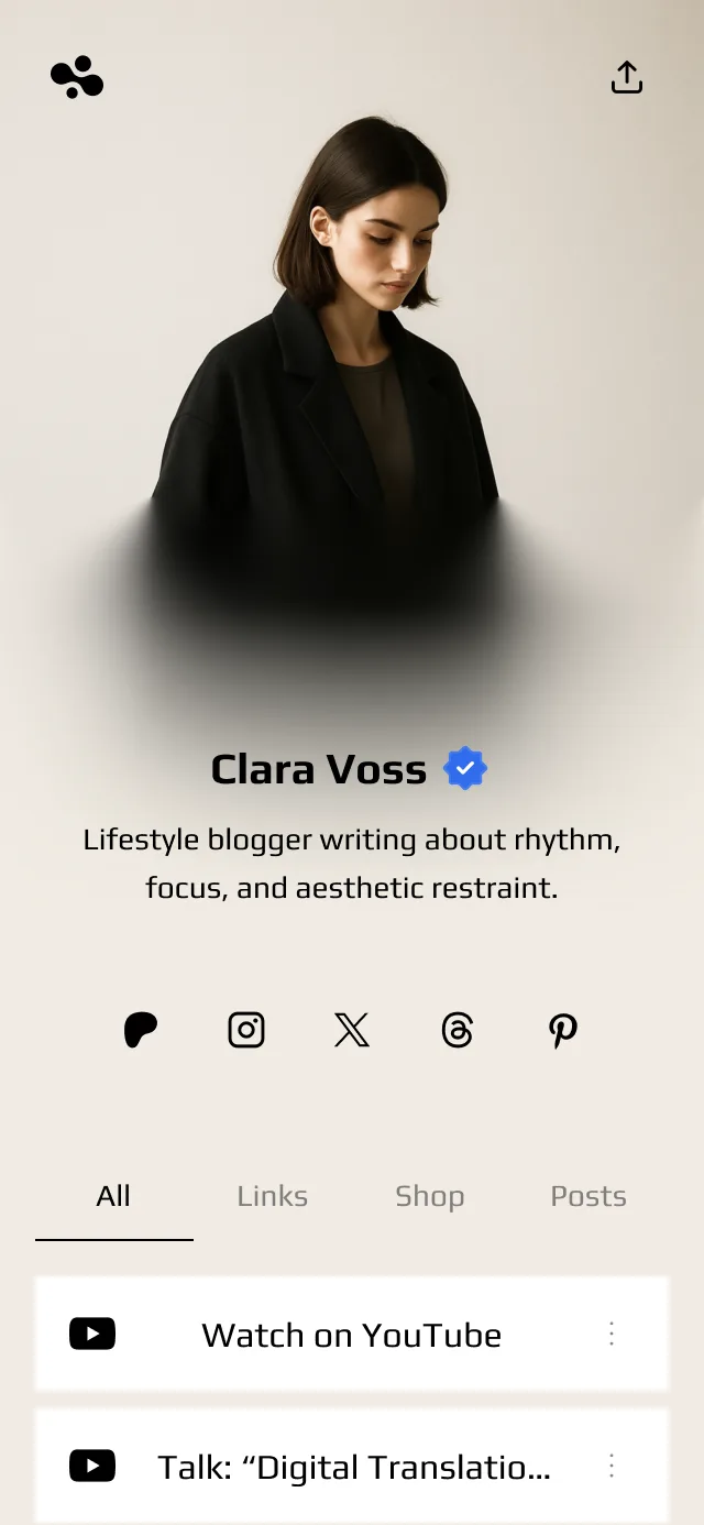 The Minimalism 7 template
