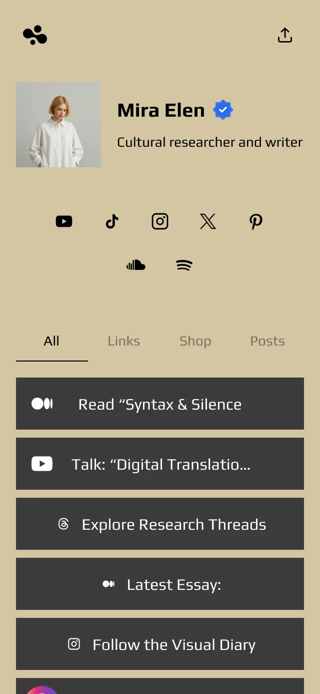 The Minimalism 8 template